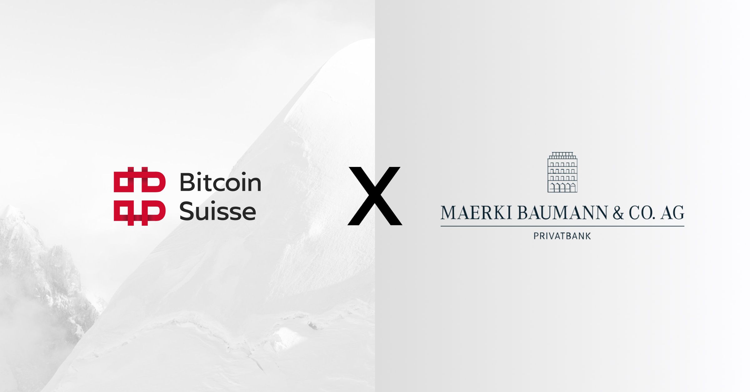 Kooperation zwischen Bitcoin Suisse und Maerki Baumann