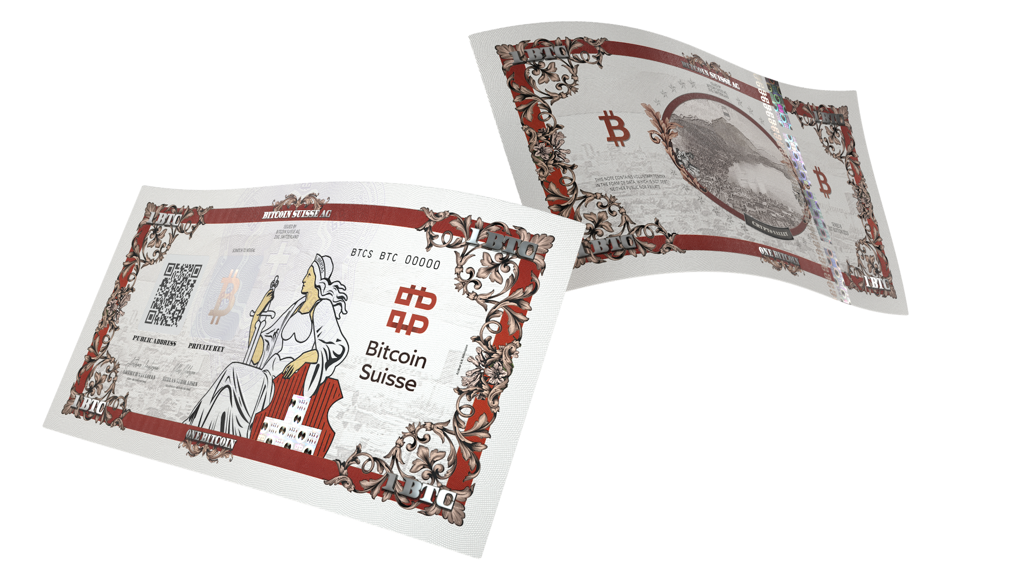 Crypto Certificates - Premium physical offline crypto paper wallets